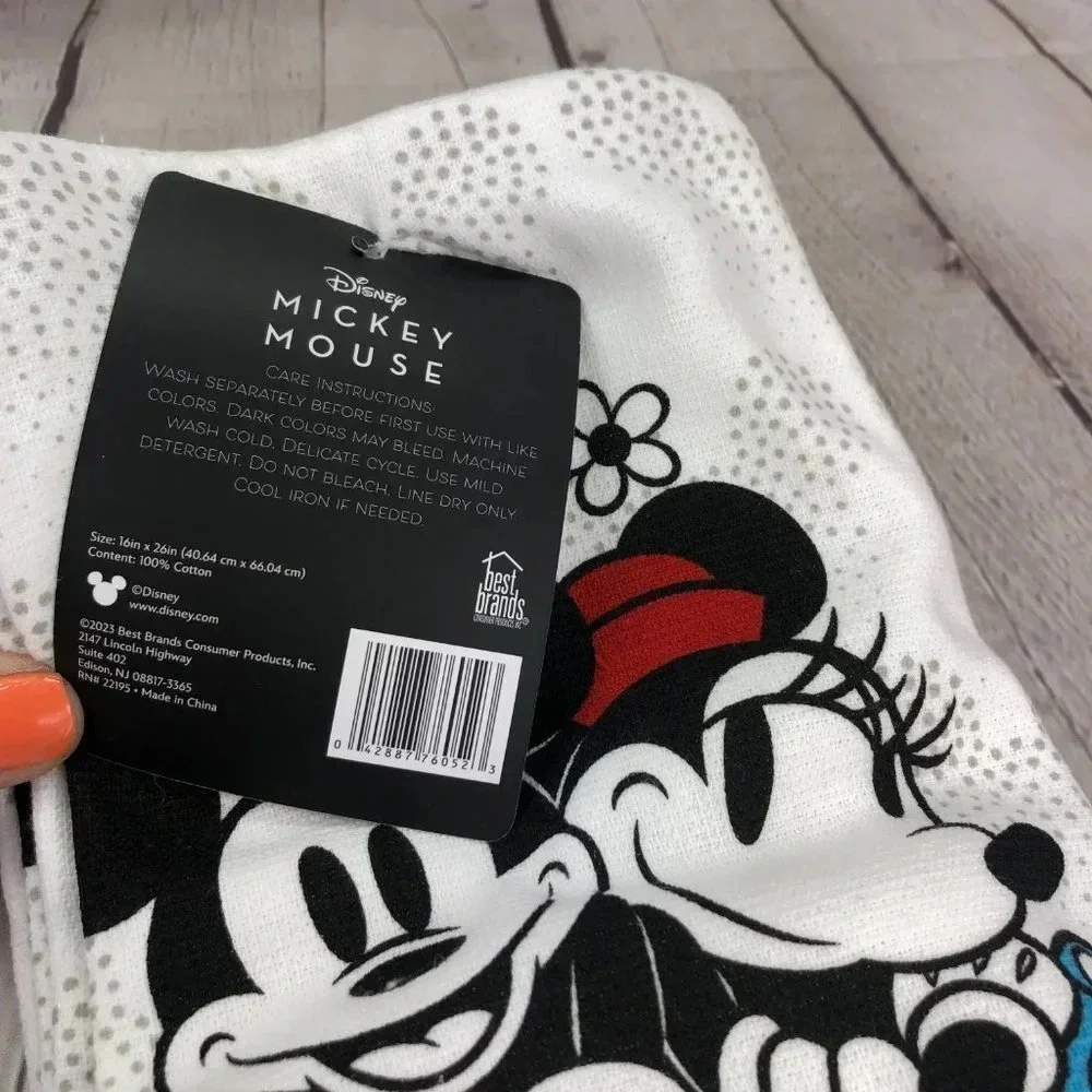 disney mickey and minnie mouse kitchen towel set